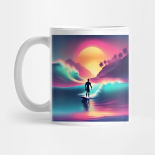 Surfing dream Mug